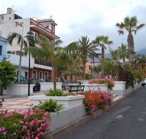 Punta Brava square. Photo by Steve Andrews
