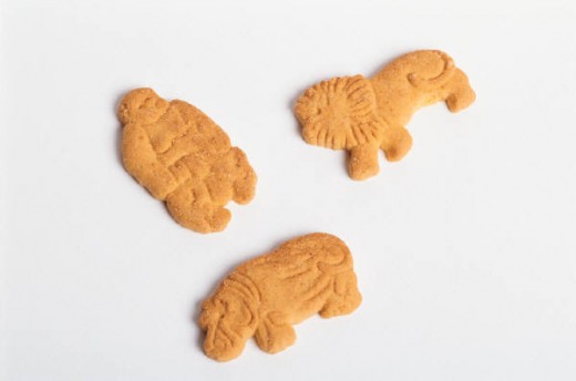 Animal shaped cookies