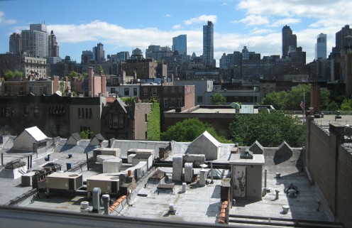 View from an apartment I recently visited.