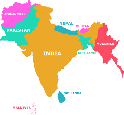 Sri Lanka in South Asia