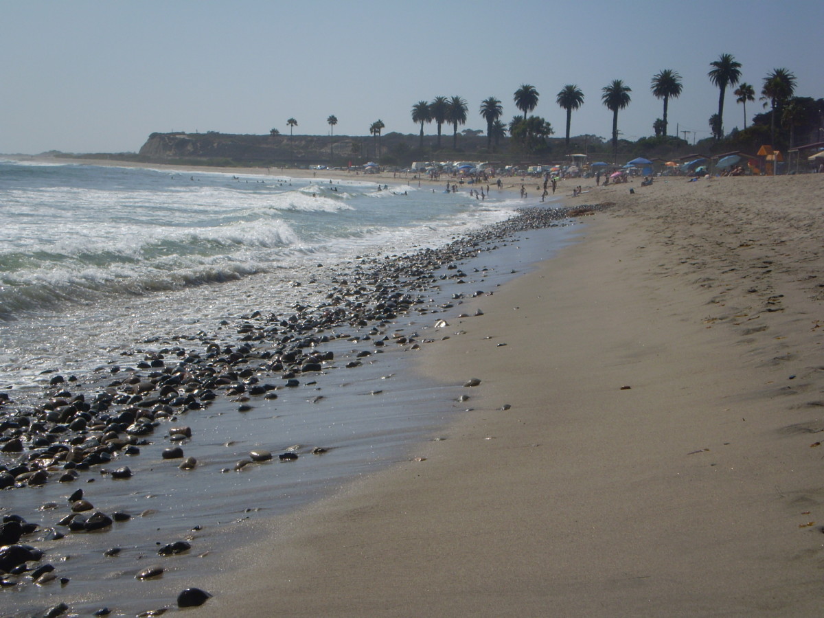 San Onofre State Beach, San Diego County. 