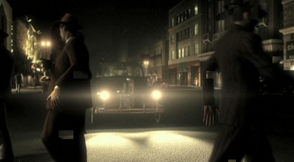 LA Noire features beautiful lighting and a one of a kind setting