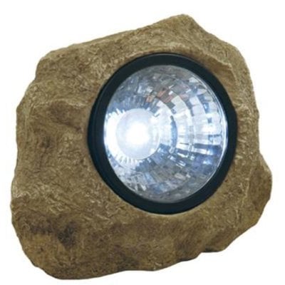 Solar rock lights can light up your night!