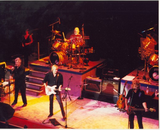 Between 1972 and 1977, the band split up to produce 8 solo albums