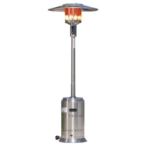A propane heater makes a great patio heater!