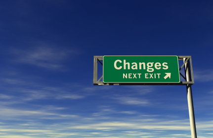 Changes are next!
