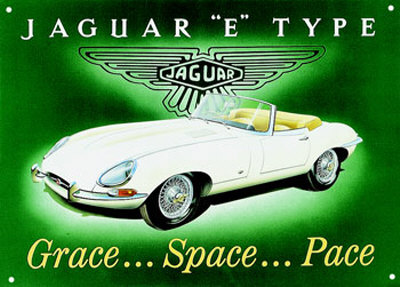 Jaguar XKE (E-Type) Poster