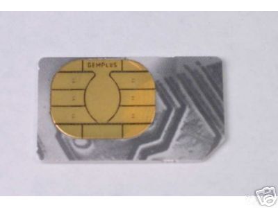 Cell Phone SIM Card