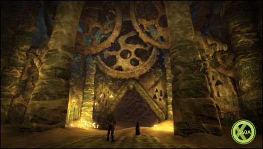 Strange, mysterious cave in Fable 3  Picture originally from xbox360achievements.org