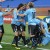 The Uruguay team celebrate Luis Suarez (R) scoring the opening goal during the 2010 FIFA World Cup South Africa Group A match between Mexico and Uruguay at the Royal Bafokeng Stadium on June 22, 2010 in Rustenburg, South Africa. (June 21, 2010 - Phot The Uruguay team celebrate Luis Suarez (R) scoring the opening goal during the 2010 FIFA World Cup South Africa Group A match between Mexico and Uruguay at the Royal Bafokeng Stadium on June 22, 2010 in Rustenburg, South Africa. (June 21, 2010 - Phot
