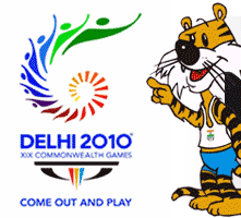 XIXth Commonwealth Games Logo and Mascot "Shera"