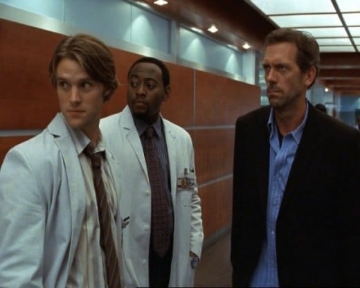 Dr. House and 2 colleagues.
