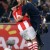 Spain's David Villa, right, is challenged by Paraguay's Cristian Riveros during the World Cup quarterfinal soccer match between Paraguay and Spain at Ellis Park Stadium in Johannesburg, South Africa, Saturday, July 3, 2010. (AP Photo/Ivan Sekretarev) Spain's David Villa, right, is challenged by Paraguay's Cristian Riveros during the World Cup quarterfinal soccer match between Paraguay and Spain at Ellis Park Stadium in Johannesburg, South Africa, Saturday, July 3, 2010. (AP Photo/Ivan Sekretarev)
