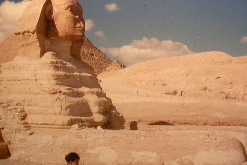 The Egyptian Sphinx.