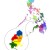 map of the Philippines showing the island province of Guimaras which is located in the Panay Gulf between the islands of Panay (North) and Negros map of the Philippines showing the island province of Guimaras which is located in the Panay Gulf between the islands of Panay (North) and Negros