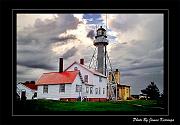 The Whitefish Point Lighthouse and The Great Lakes Shipwreck Museum. Photo by James Korringa 