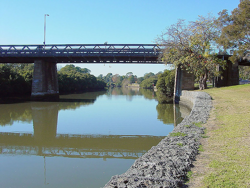 The Gas Work Bridge at Parramatta is just a ten minutes walk from my home