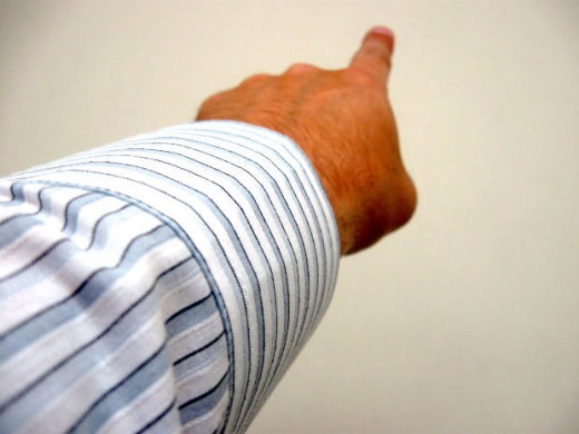 Do You Point Fingers?  If You Do Three Fingers Are Pointing Back At You!