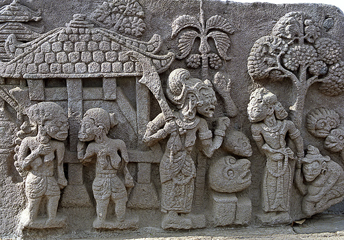 Sukuh Temple carving