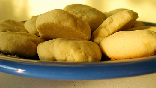 Lemon zest and lavender drop cookies / Photo by E. A. Wright