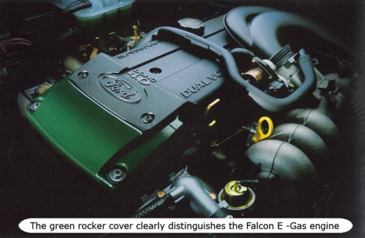 E-Gas engine fitted to Australia's Ford Falcon