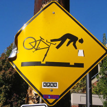 Cyclists don't need "help" crashing!