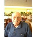 A Picture I took of my grandfather in the winter of 2008 in the dining hall at his assisted living center in Mt Angel, Oregon