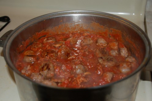  Sauce simmered for an hour, let set 10 minutes before serving!