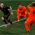 Andres Iniesta, left, celebrated after scoring Spains first and only goal on Sunday. Spain defeated the Netherlands, 1-0. Photo - David Gray/Reuters Andres Iniesta, left, celebrated after scoring Spains first and only goal on Sunday. Spain defeated the Netherlands, 1-0. Photo - David Gray/Reuters