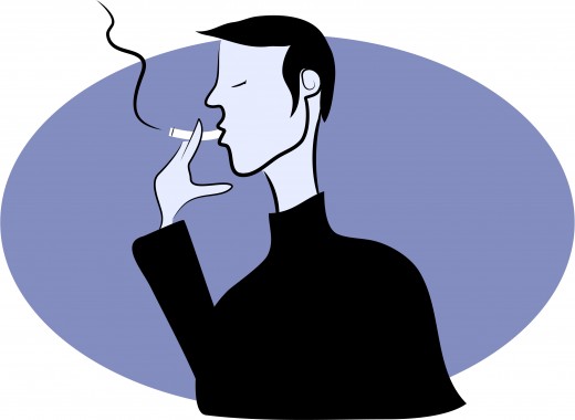 Cigarettes can inhibit a good night's sleep.
