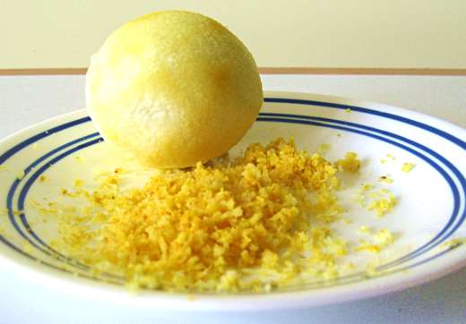 Lemon zest makes the crust of this tart special / Photo by E. A. Wright