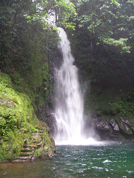 Malabsay Falls at Isarog mountain, Carolina, Naga City