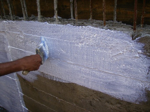 Water soluble Latex based Membrane Coating