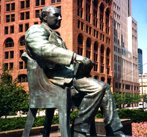 Tom L. Johnson Statue, Cleveland, Ohio