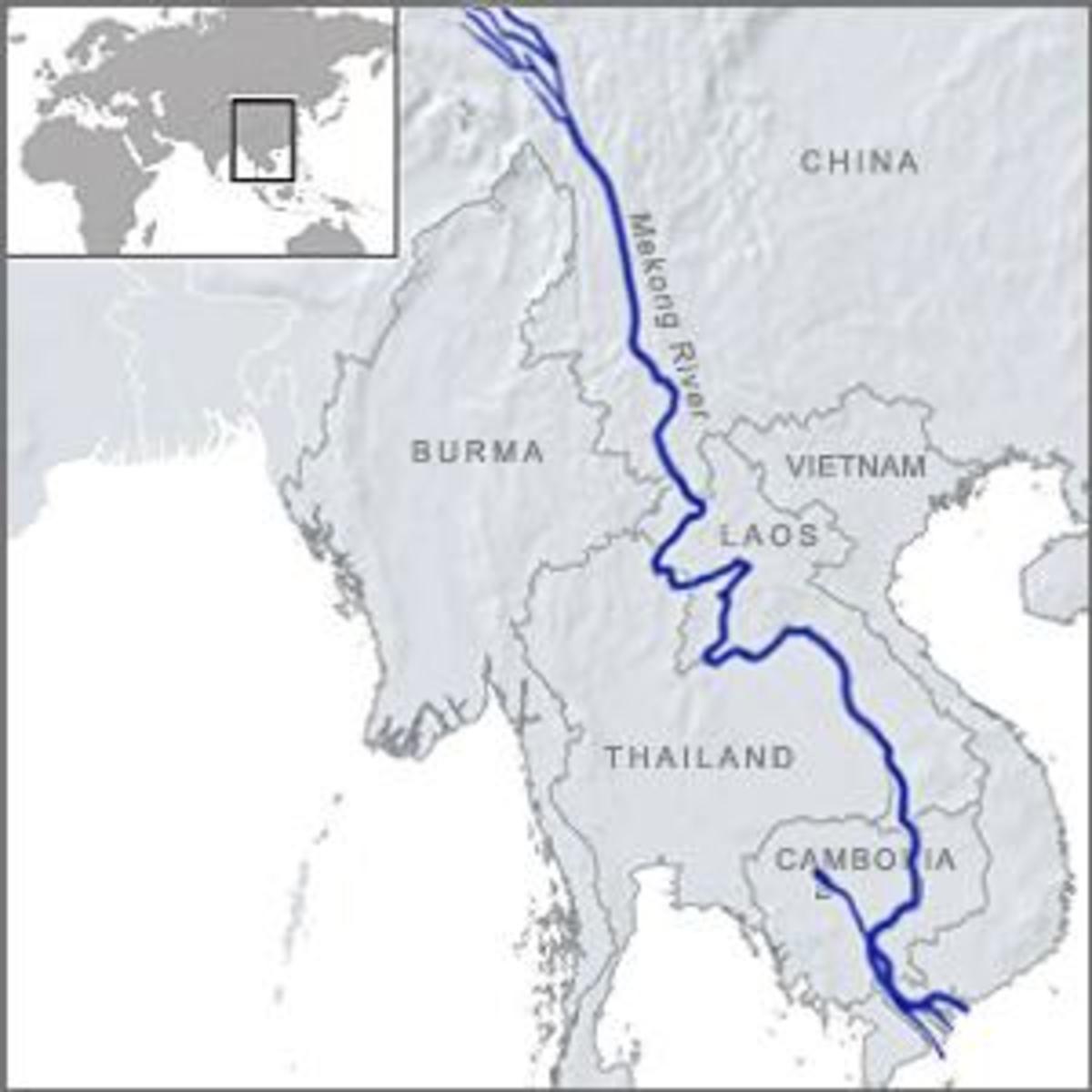 Mekong River Route
