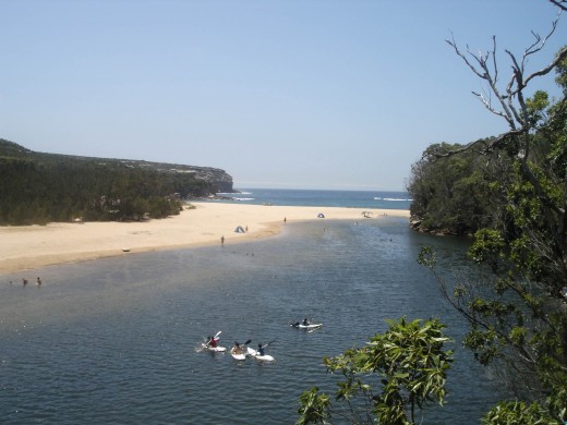 Wattamolla: Aboriginal for "place near running water".