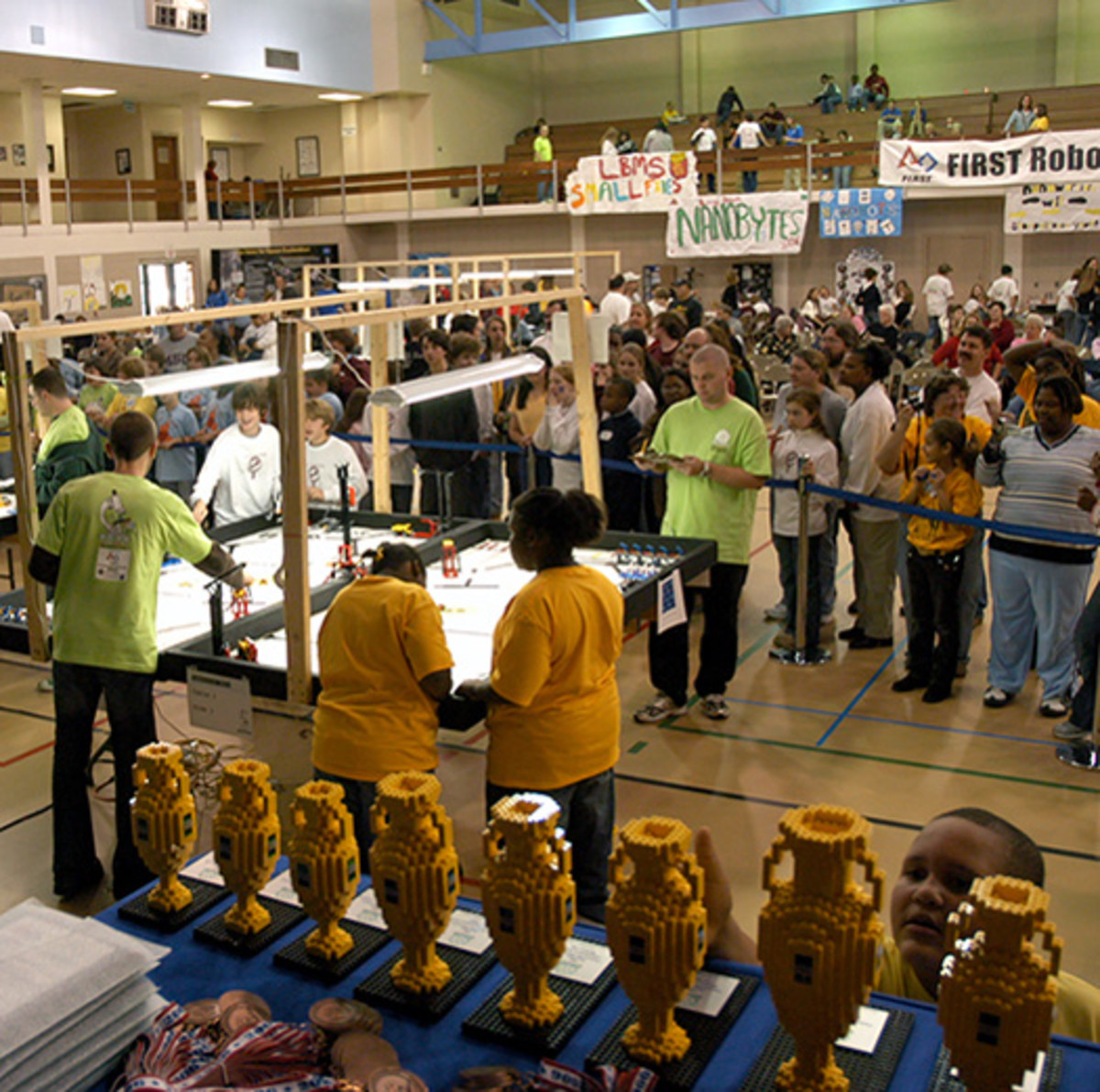 NASA - First LEGO League state championship, December 2006 at Mississippi Gulf Coast Community College 