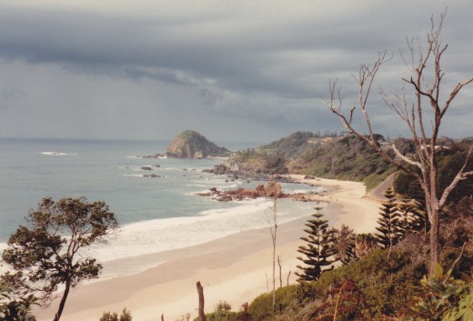 Flynn's Beach, Port MacQuarie, NSW, Australia in 1982