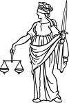 The ambiguity of Justice: Gives to each of us what one deserves yet Justice is blind and punishes using a sword. 