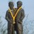 Chang and Eng Bunker Monument at the side of Mae Klong River in Lad Yai Chang and Eng Bunker Monument at the side of Mae Klong River in Lad Yai