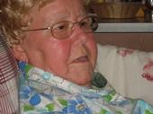 Mom's last picture, she had a smile always!