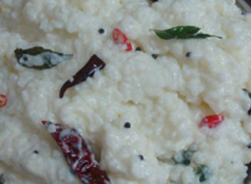Yogurt Rice Recipe : Ingredients and Method of Preparation of Curd Rice