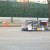 A prototype car speeding by A prototype car speeding by