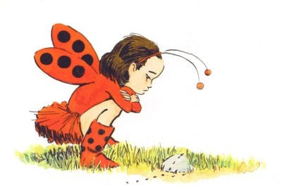 Mimi, the young heroine of Ladybug Girl discovers a day filled with adventure when she plays outdoors in her ladybug costume.