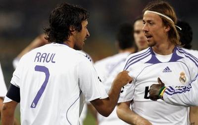 Raul and Guti:Madridistas