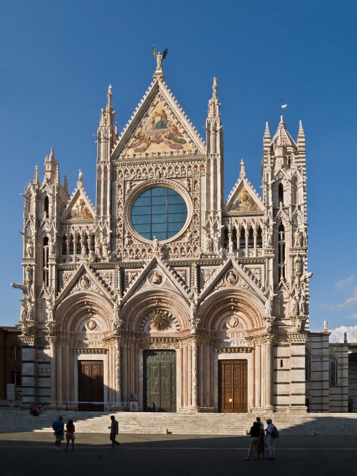 The Siena cathedral, where Tiberio Rivolti eventually obtains an additional trombone post, while continuing duties with the Palace wind band. 