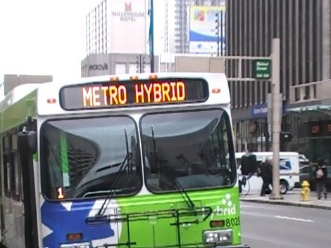 Mass transit is Hopping onto the Hybrid band wagon. With onboard systems that generate their own electrical energy to supplement diesel, they are doing their part to reduce fossil fuel consumption.