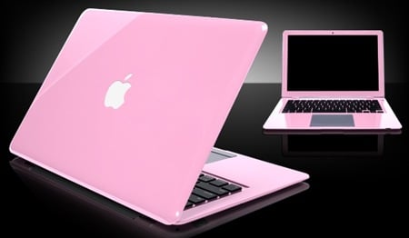 For $500 Colorware will "pink" your Macbook Air. For those who dont want to spend that kind of money. Here are some great alternatives for personalisation...