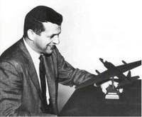 Photo taken of Powers at CIA with model of U2 following his return to U.S. Source: Public Domain photo courtesy of CIA.gov ( https://www.cia.gov/news-information/featured-story-archive/2010-featured-story-archive/cia-and-u-2-a-50-year-anniversary.htm