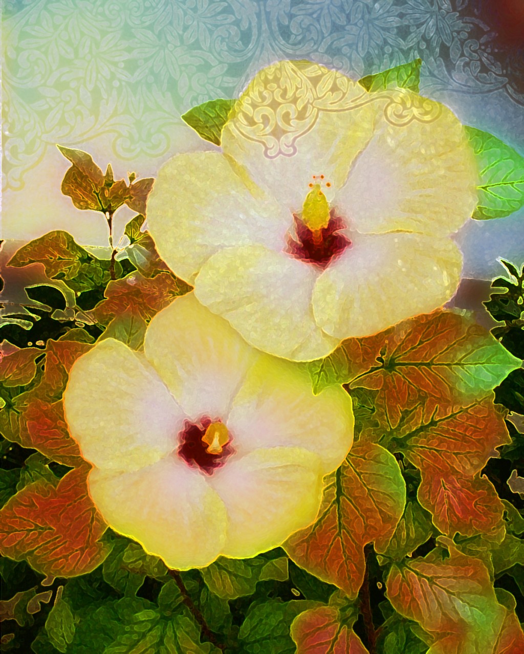 Yellow Hibiscus State Flower of Hawaii